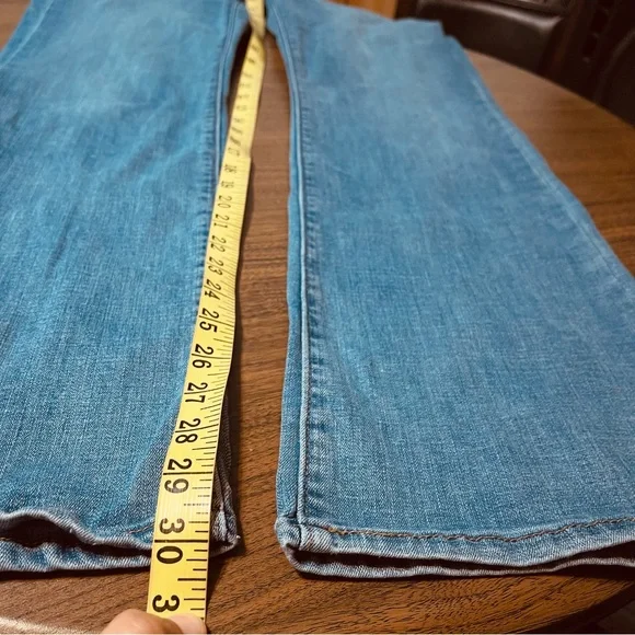 Levi's Light Blue Straight-Leg Women's Jeans - Picture 11 of 12